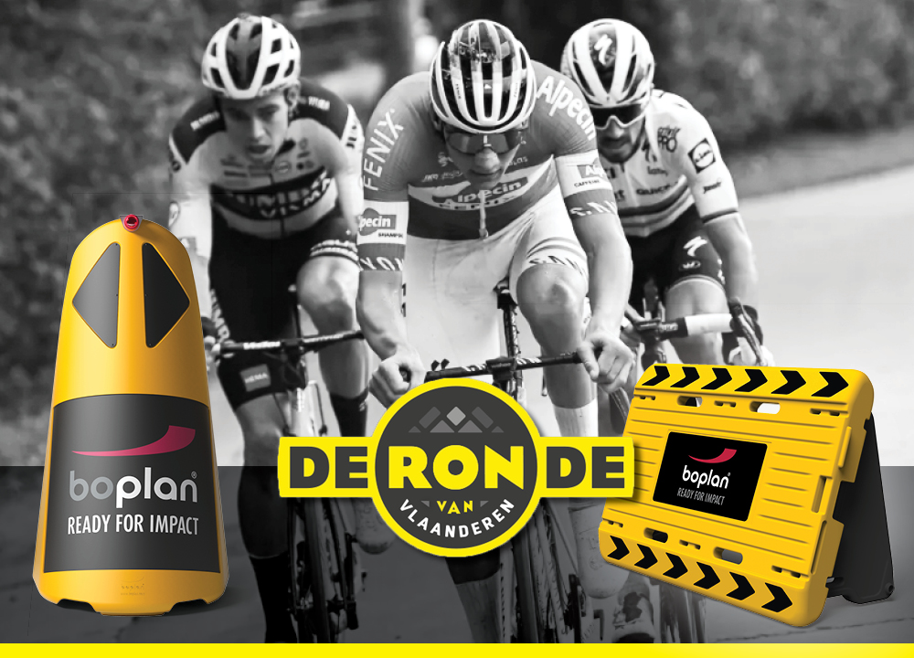 Boplan veiligheidsoplossingen op de Ronde van Vlaanderen