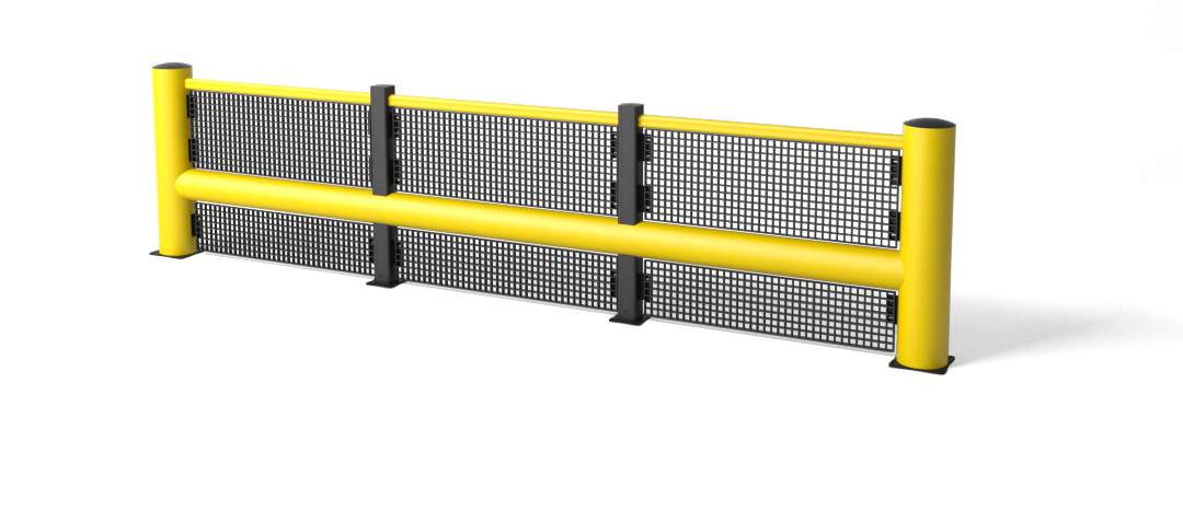 Safety barrier in flexible polymer TB 550 Plus Fence