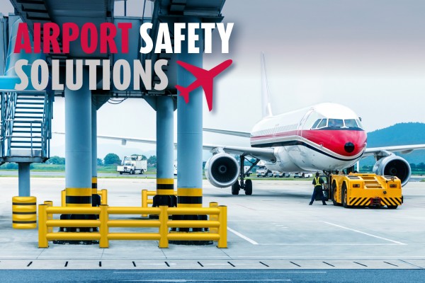Anfahrschutz für Flughafen