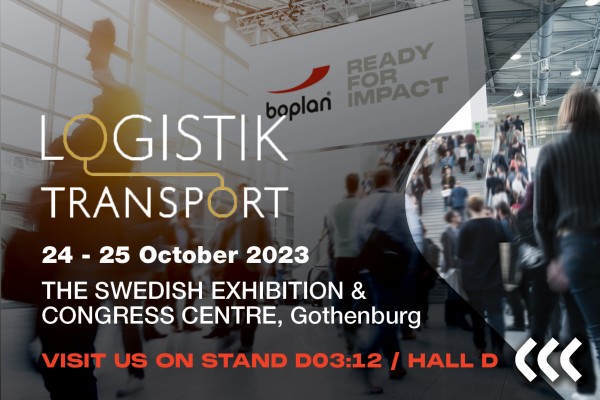 Logistik and transport Trade show visual 2023