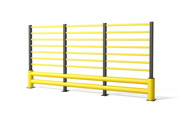 Safety barrier in flexible polymer TB 400 Double Grill